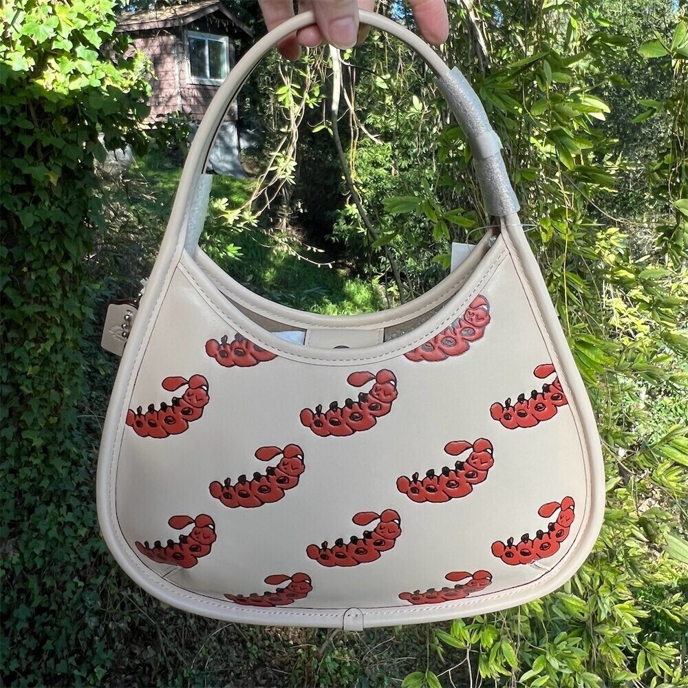 COACH Coachtopia Ergo Bag Caterpillar Print Bag CQ826 NWT AUTHENTIC - Picture 2 of 13